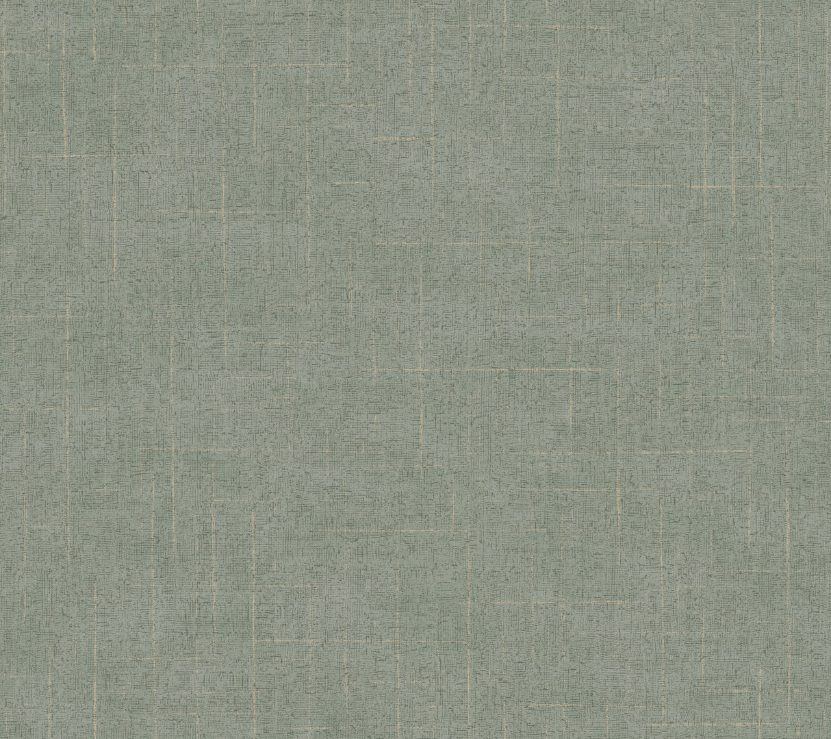 Saratoga Jade Faux Linen Textured Wallpaper by Ronald Redding - 4211-83549