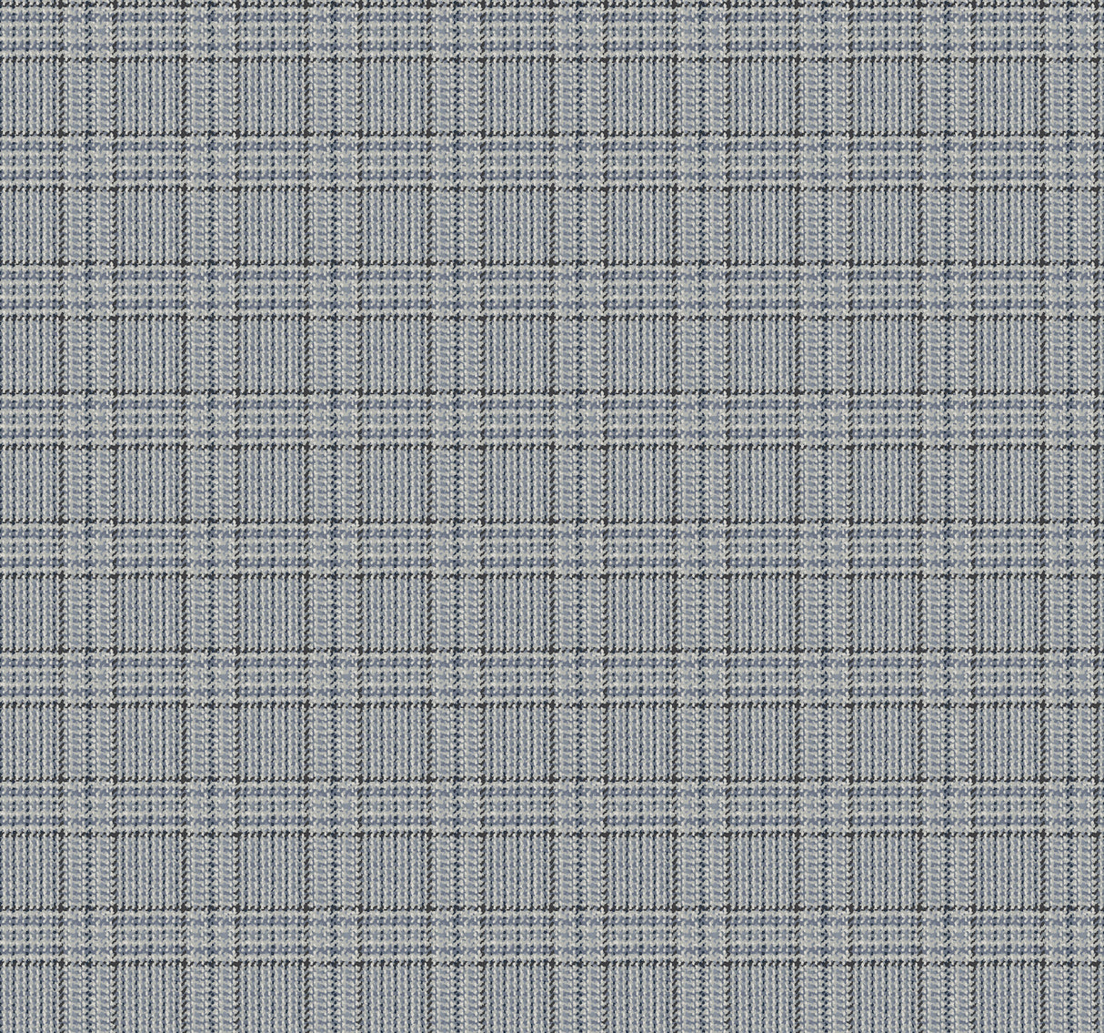 Harrington Plaid Blue Glen Check Wallpaper by Ronald Redding - 4211-83555