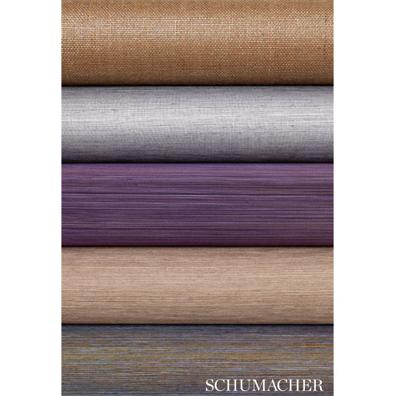 Suwon Sisal Sharkskin by Schumacher Quiet Beauty Collection Refined Textured Wallcovering – Schumacher 5000765