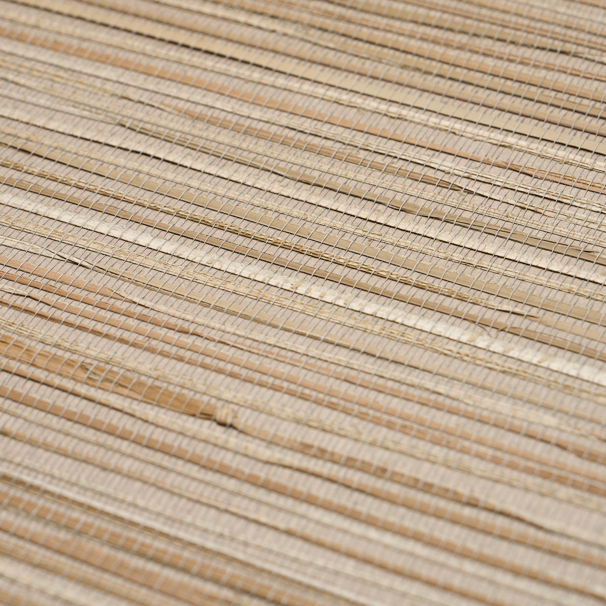 Nami Rushcloth Slate by Schumacher Textured Organic Wallcovering – Schumacher 5002862