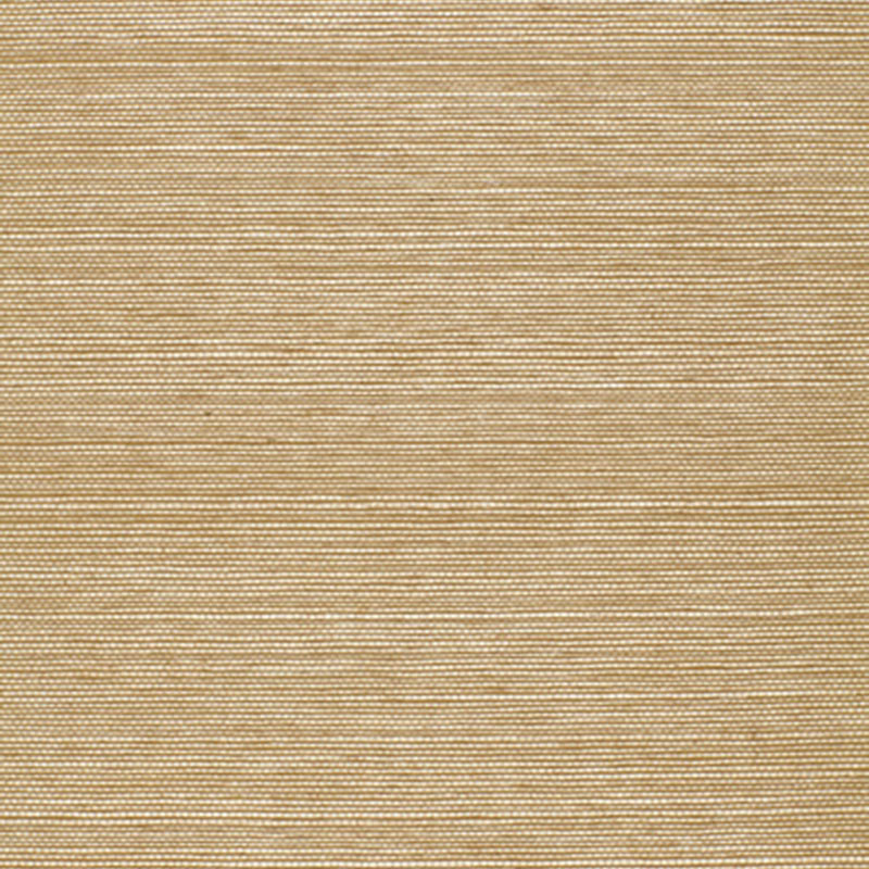 Ayame Sisal Sage wallcovering with refined woven texture and luminous sheen by Schumacher