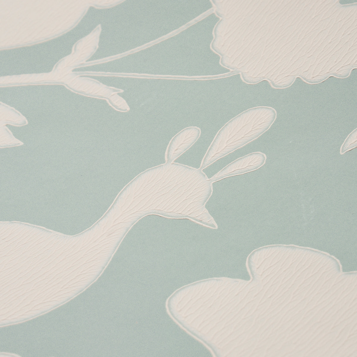 Chenonceau Aquamarine by Schumacher Exuberant Prints Collection Wallpaper – Schumacher 5004122