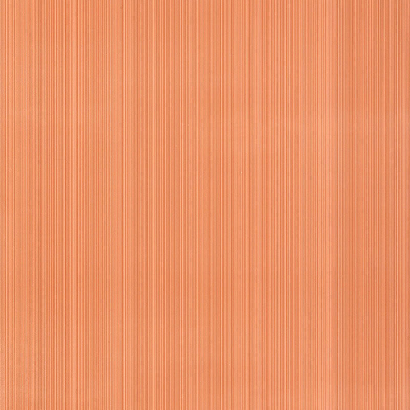 Somerset Strie Clay wallpaper by Schumacher, subtle striated pattern in clay orange tones