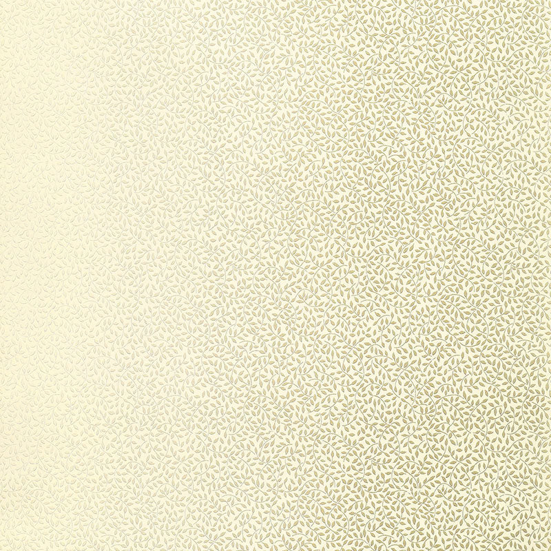 Celano Vine Mineral wallpaper with a delicate vine pattern in a soft neutral colorway by Schumacher.
