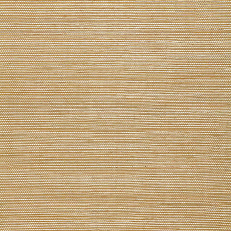 HARUKI SISAL Oatmeal grasscloth-style wallcovering by Schumacher, shown in a neutral textured finish.
