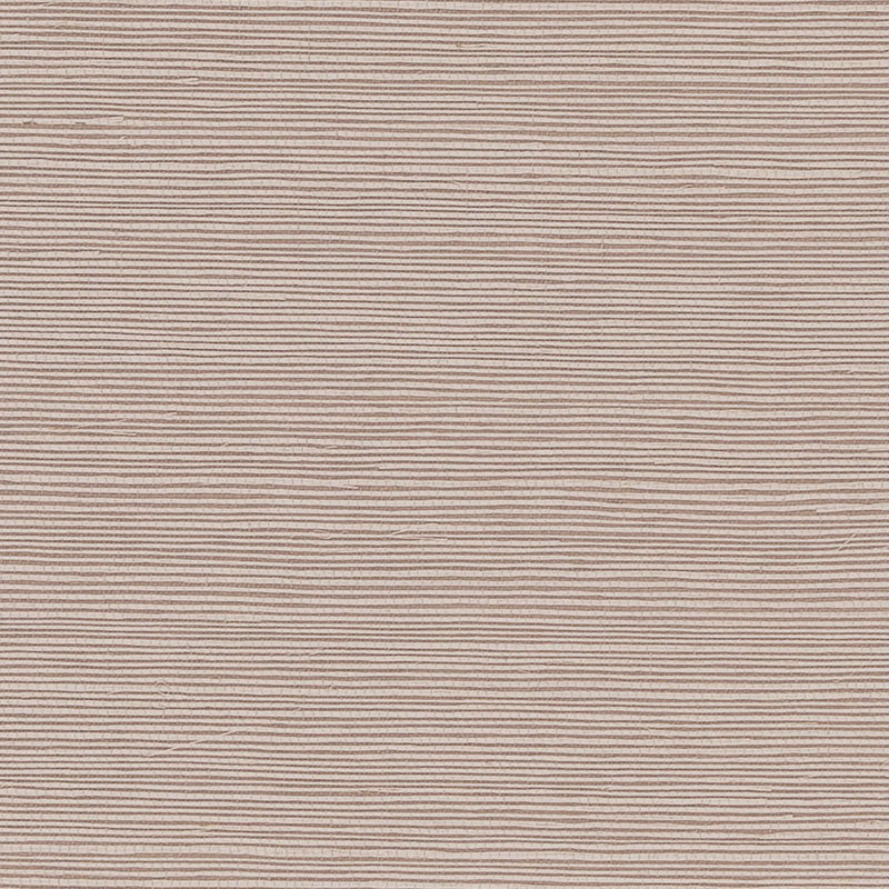 Haruki Sisal Haze wallcovering by Schumacher, shown in a neutral textured finish suitable for sophisticated interiors.