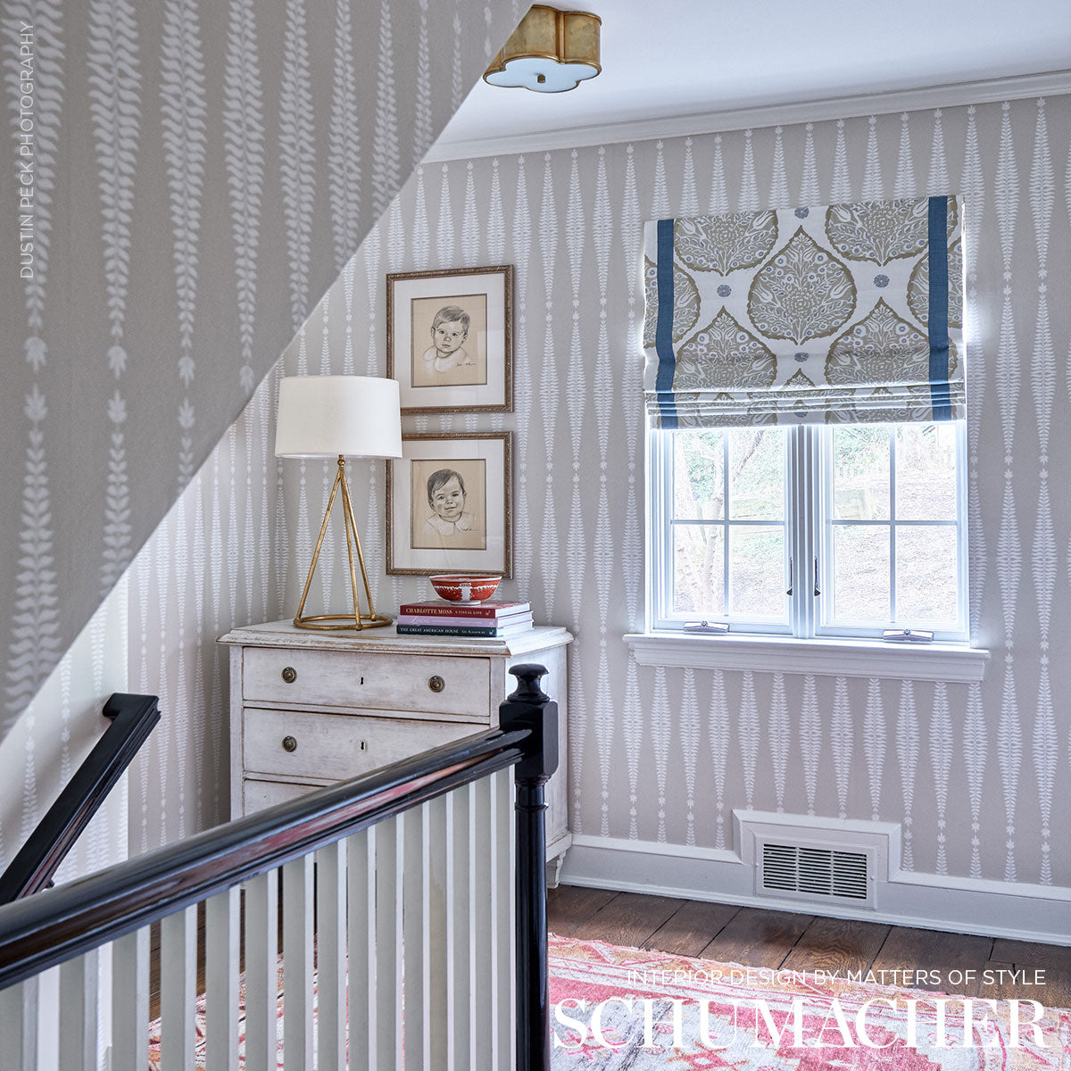 Fern Tree Bone by Kelly Wearstler Modern Nature Wallpaper – Schumacher 5005071