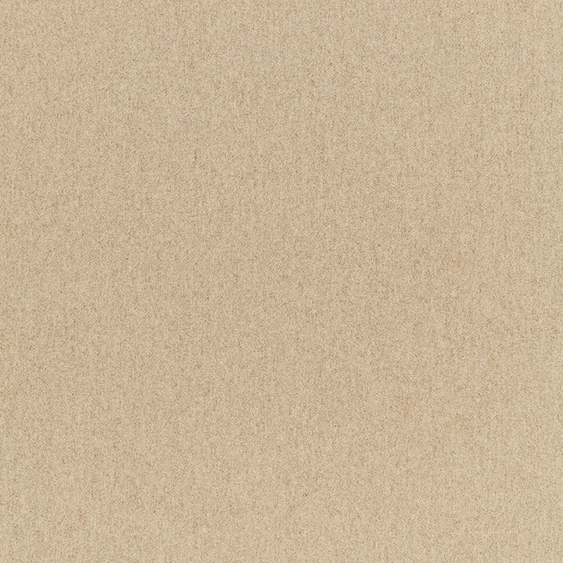 Chester Wool Sidewall in Barley by Schumacher - fine Italian wool paperbacked wallcovering in a neutral beige colorway.
