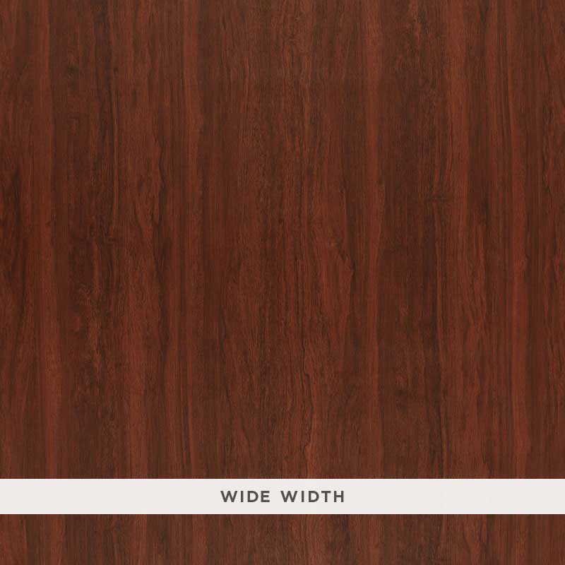 Brazilian Cherry Woodgrain wallpaper in Cordovan by Schumacher - Luxe Lodge Collection
