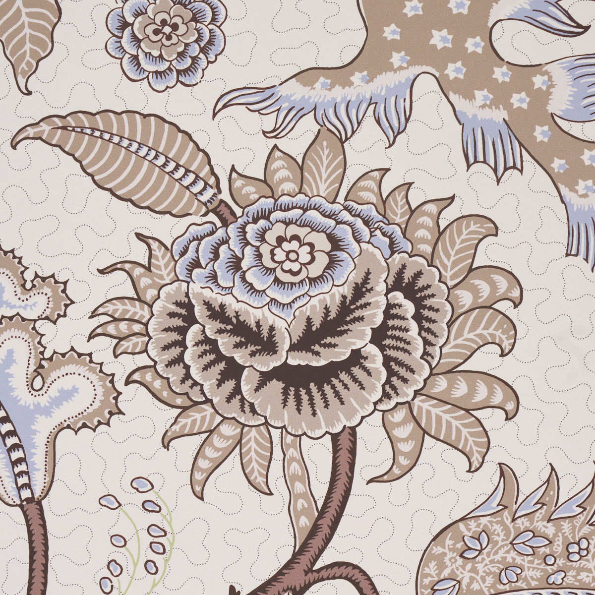 Sinhala Sidewall Stone by Schumacher Martyn Lawrence Bullard Botanical Wallpaper – Schumacher 5006613