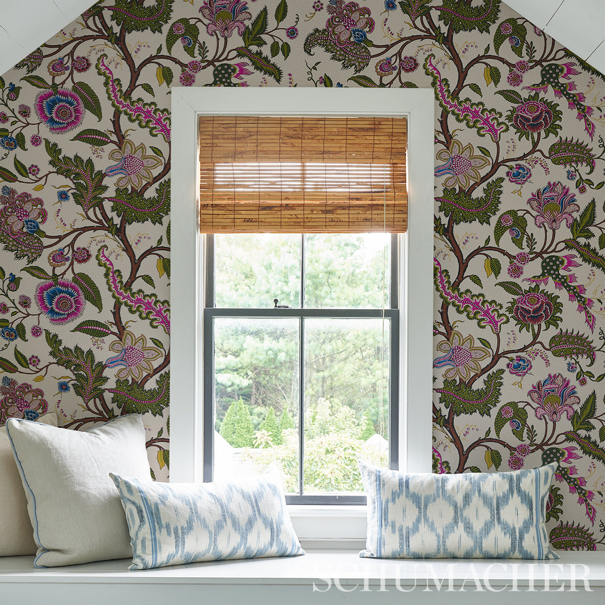 Sinhala Sidewall Jewel by Schumacher Martyn Lawrence Bullard Collection Wallpaper – 5006614