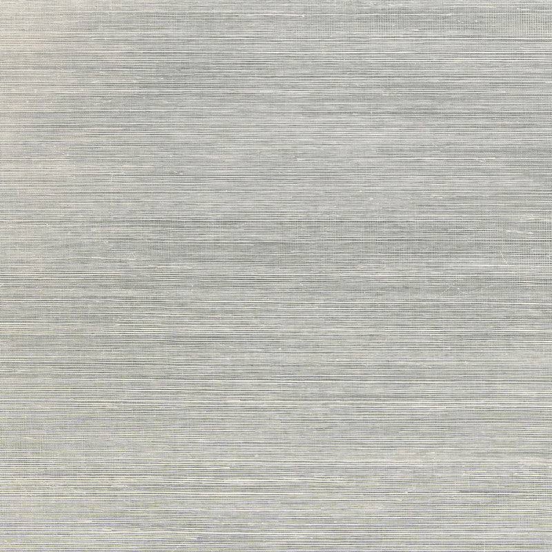 Haiku Sisal Charcoal textured wallcovering by Schumacher