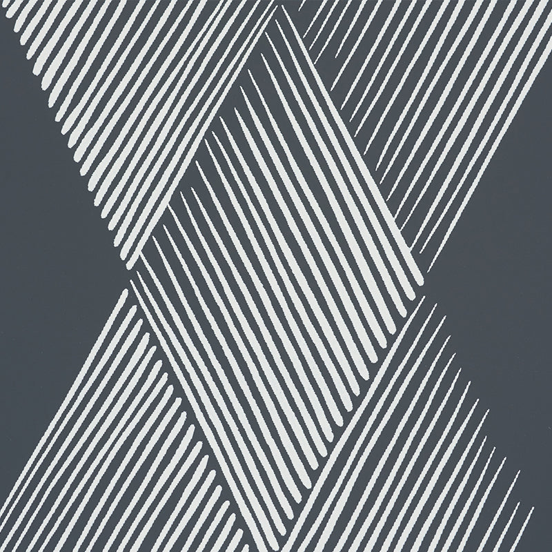 Fetlock Carbon by Schumacher Modern Diamond Wallpaper – Club Cavalier Collection 5007131