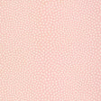 Raindots wallpaper in washed pink with irregular polka dot pattern by Schumacher