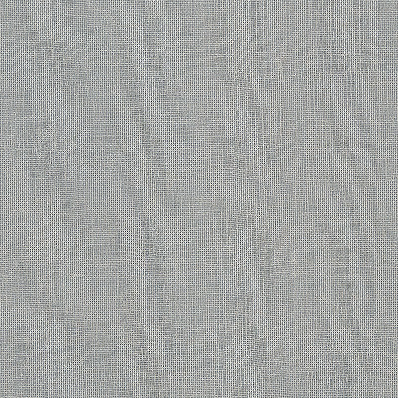 Gilded Linen wallpaper in Slate & Silver by Schumacher, featuring a natural linen texture with a subtle metallic shimmer.
