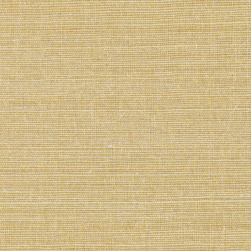 Hemp Shimmer wallpaper in Gilt Shimmer by Schumacher, natural hemp wallcovering with a subtle metallic sheen.