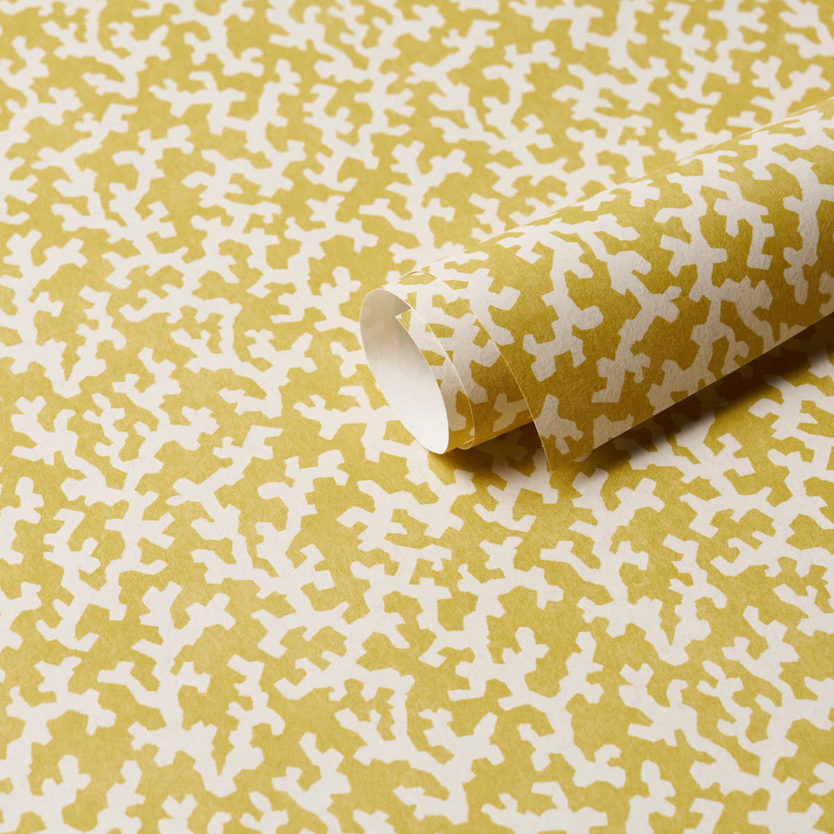 FOLLY Mimosa by Veere Grenney Coral Pattern Wallpaper – Schumacher 5008007