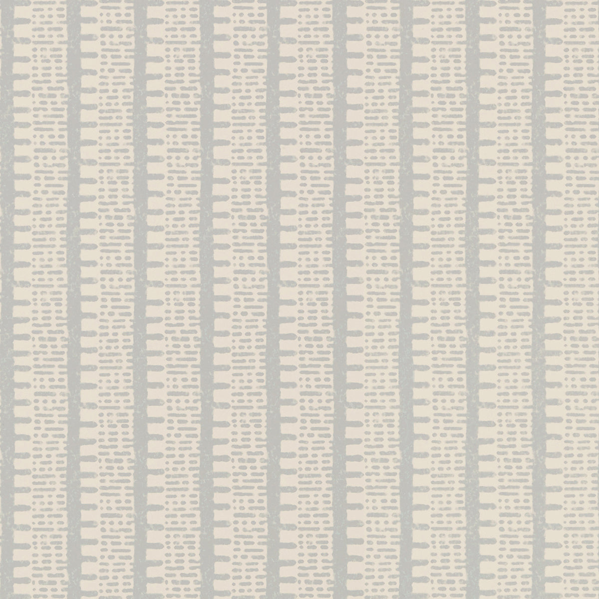KIOSK Orpington Blue by Veere Grenney for Schumacher - Modern graphic stripe wallcovering in blue and cream.