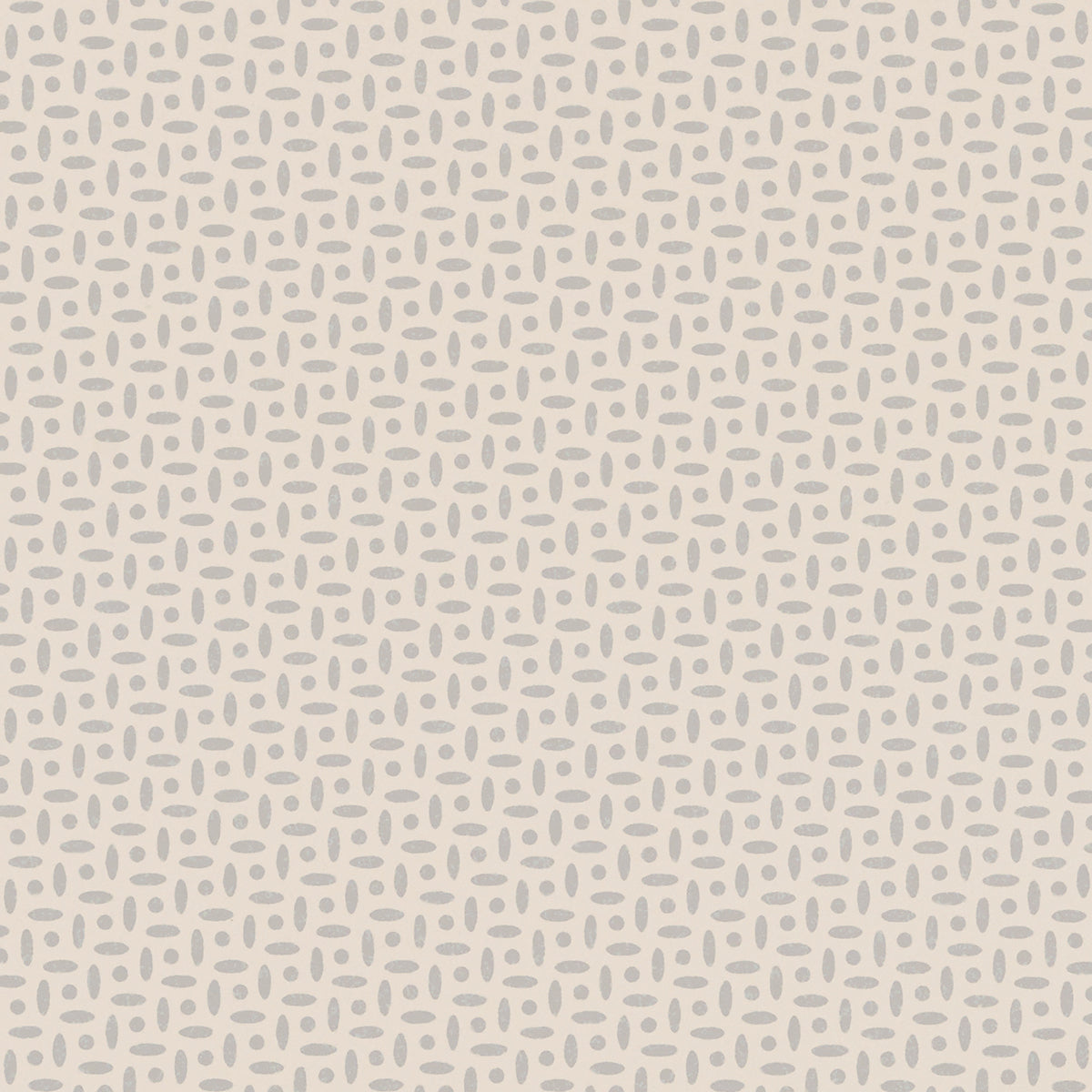 Berrydown Orpington Blue by Veere Grenney for Schumacher - small-scale hand-blocked geometric wallpaper pattern
