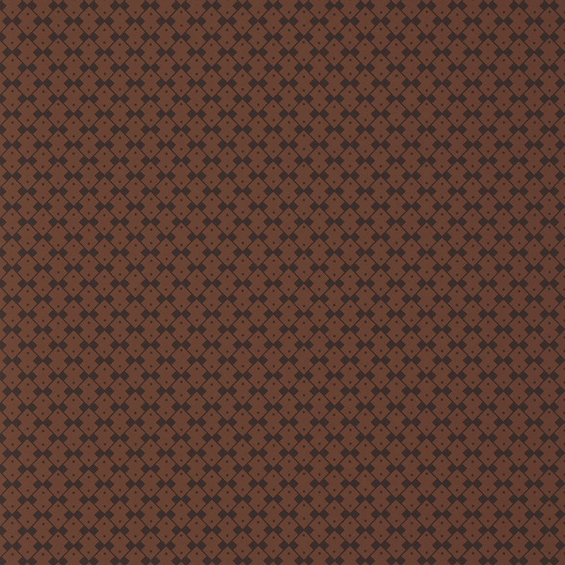 DOMINO by Schumacher in Porphyry, a geometric patterned wallcovering from the David Oliver collection.