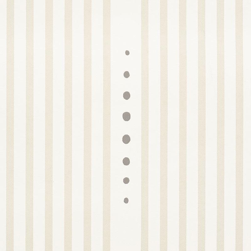 OPUS Parchment Stripe Wallpaper by David Oliver – Schumacher 5008147