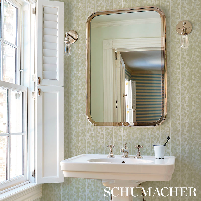 Montpellier Shutter by Schumacher David Oliver Collection Wallpaper – Schumacher 5008163