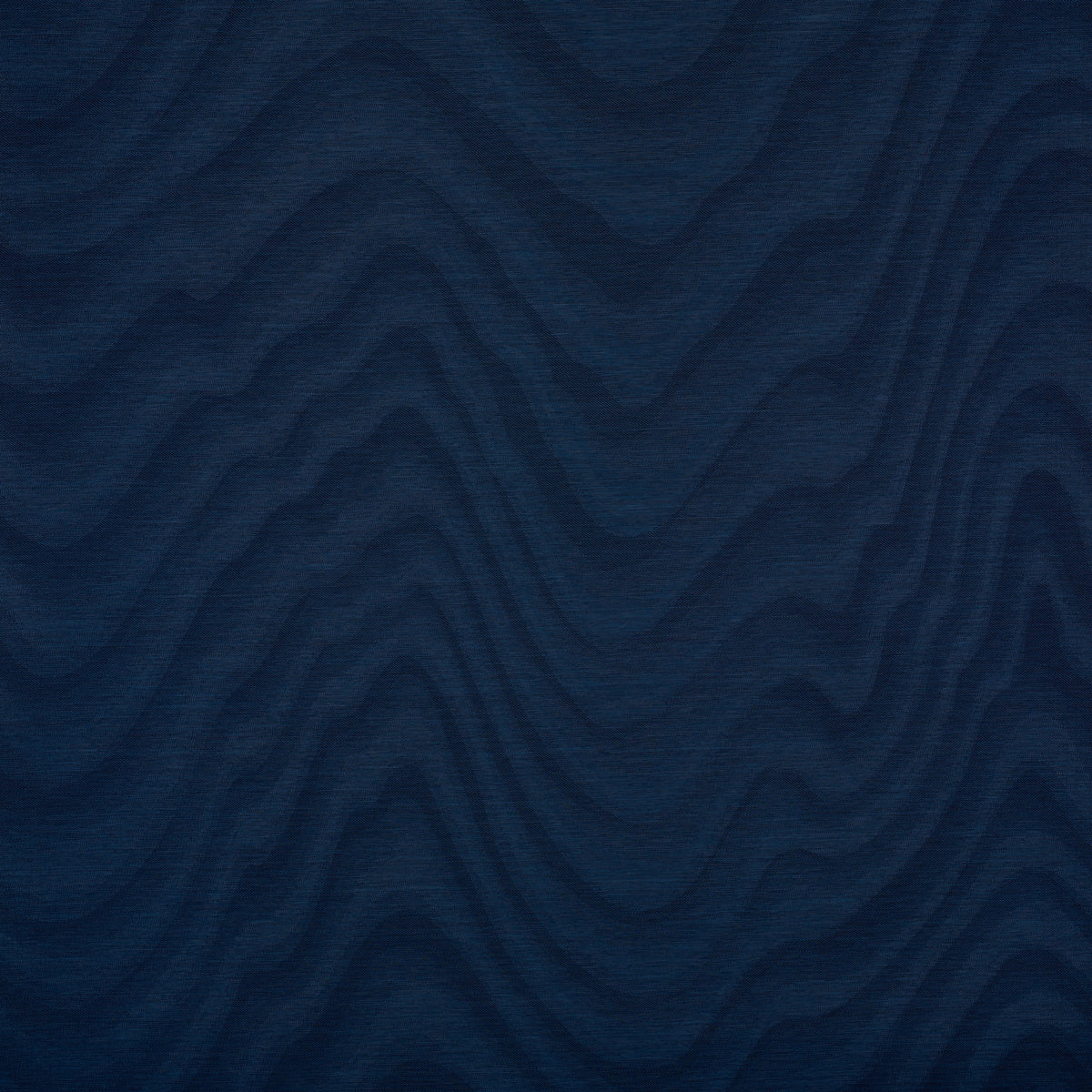 Claridge Indigo wallcovering by Schumacher, luxe jacquard woven wallpaper with subtle tone-on-tone pattern.