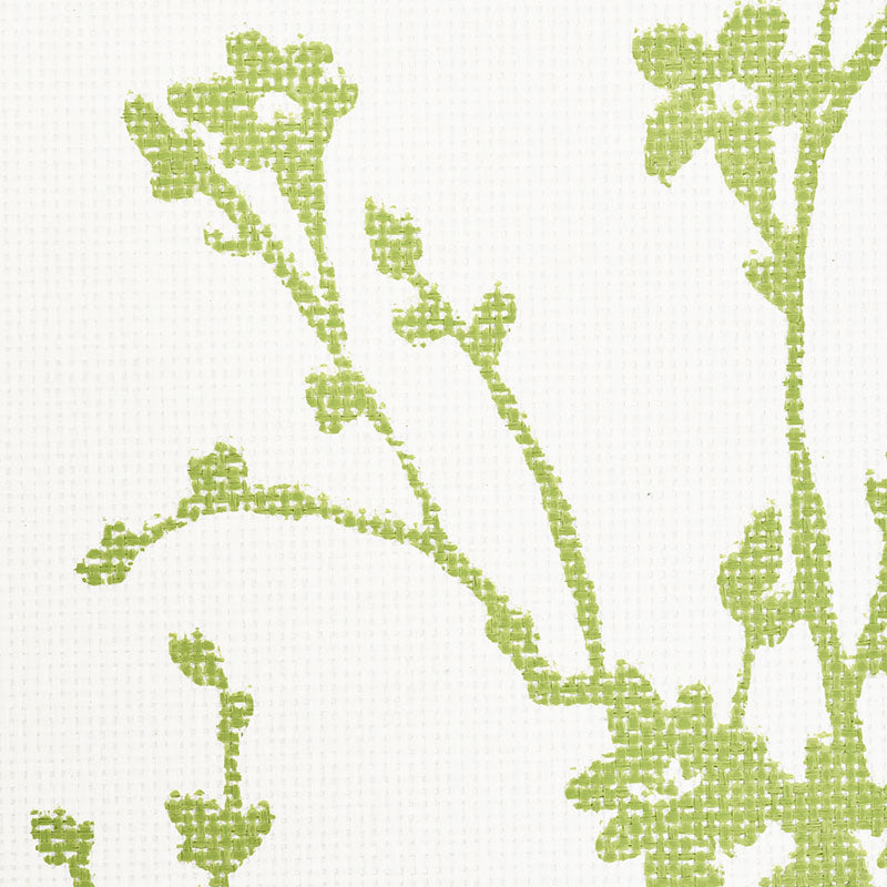 Twiggy Paperweave Leaf by Schumacher Botanical Wallpaper – Schumacher 5008941