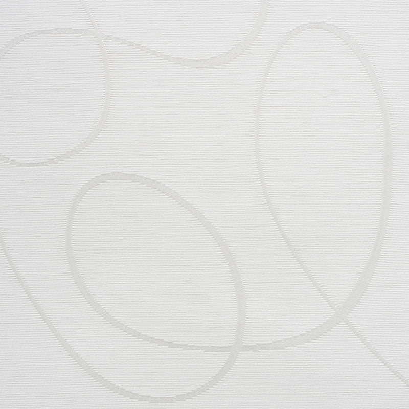 Copeland Platinum by Schumacher Calligraphic Jacquard Weave Wallcovering – Schumacher 5009260
