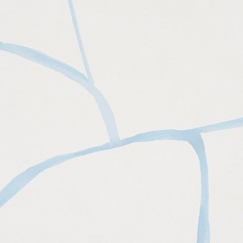 Filigree Sky by Porter Teleo Abstract Modern Wallpaper – Schumacher 5009703