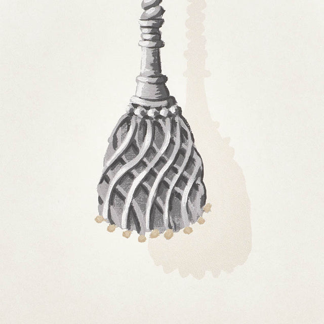 Villa Panel Dove by Schumacher Miles Redd Trompe L'Oeil Digital Wallcovering – Schumacher 5009910