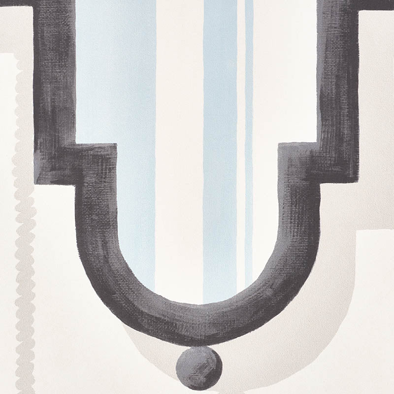 Villa Panel Sky by Schumacher Miles Redd Trompe L'Oeil Wallpaper Panel – 5009911