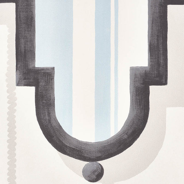 Villa Panel Sky by Schumacher Miles Redd Trompe L'Oeil Wallpaper Panel – 5009911