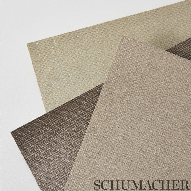 VALENTIN Onyx High Performance Textured Wallcovering by Schumacher – 5010066