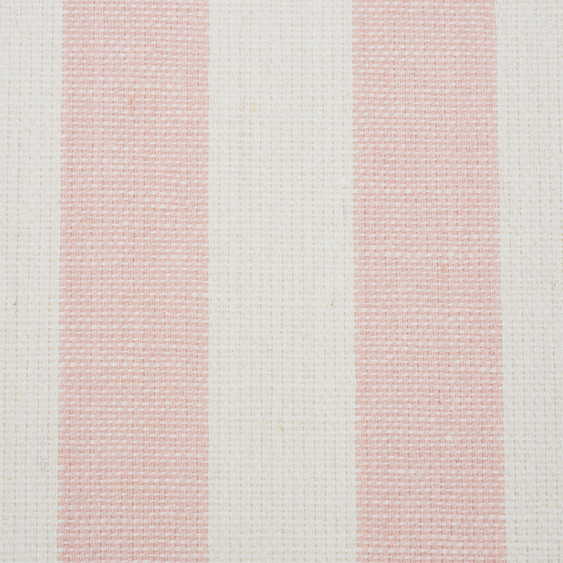 Linen Stripe Blush by Schumacher Wide-Width Wallpaper – Down to Earth Textured 5010250