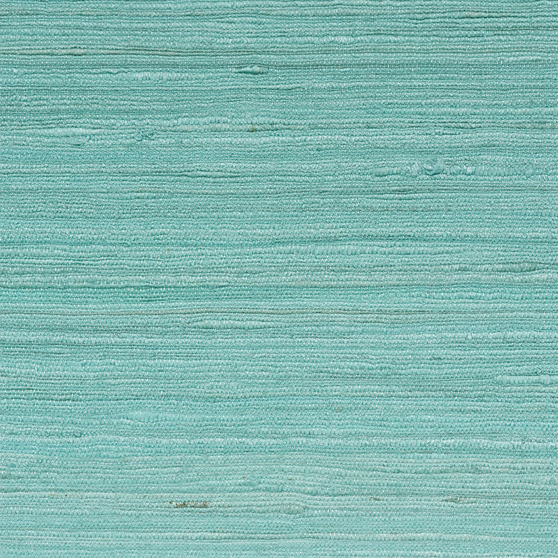 Silk Strie Aqua by Schumacher Textured Wide-Width Wallpaper – Schumacher 5010273