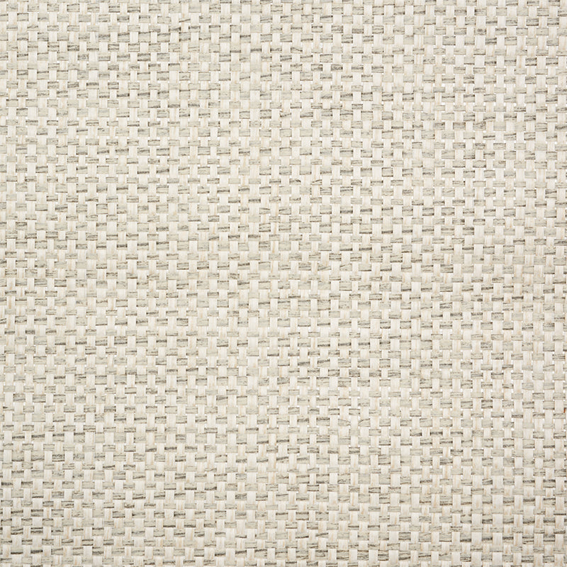 Tonal Paperweave Limestone by Schumacher Neutral Textured Wallpaper – Schumacher 5010292
