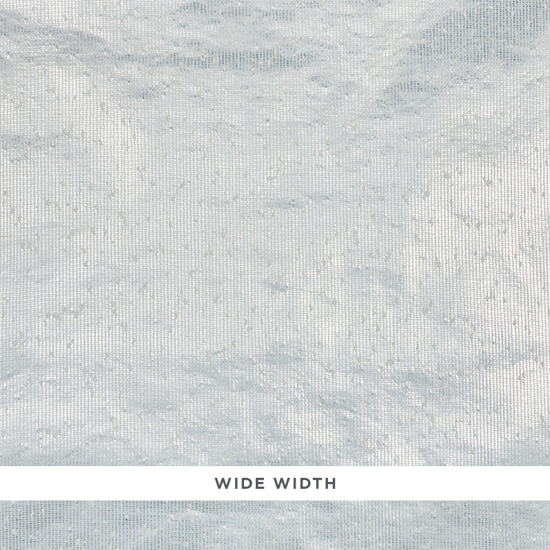 Open Linen Weave wallcovering in silver with loosely-woven linen texture and metallic paper background.