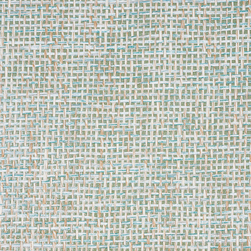 Open Paperweave Spruce by Schumacher Down to Earth Textured Wallcovering – Schumacher 5010322