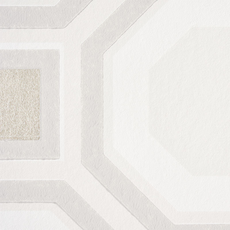 HANOVER Quartz by Schumacher Geometric Lattice Wallpaper – Step Lively Collection 5010430