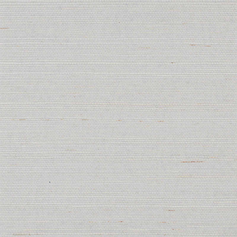 Haruki Sisal Cloud wallpaper by Schumacher, classic sisal wallcovering with subtle texture and sheen in a soft neutral color.