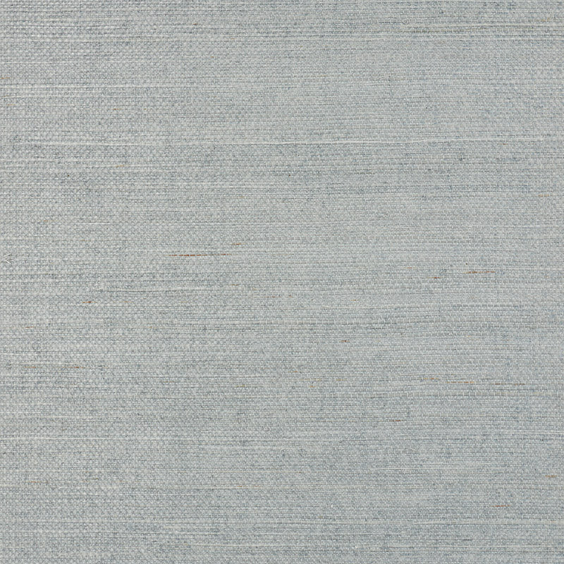 Haruki Sisal blue grey textured sisal wallcovering by Schumacher