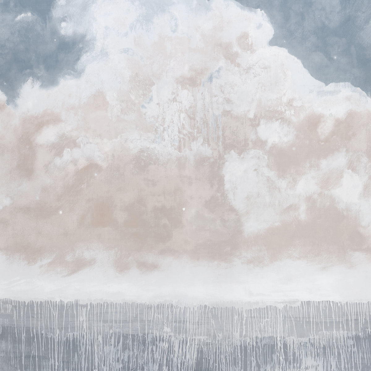 Sirene Panel Set Dusk by Colette Cosentino Abstract Sky & Sea Mural Wallpaper – Schumacher 5010900