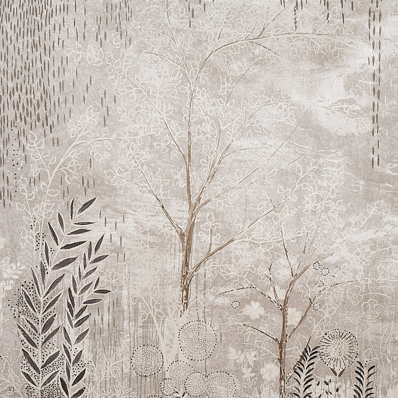 BISOU PANEL SET Tin by Colette Cosentino Mural Wallpaper – Schumacher 5010931
