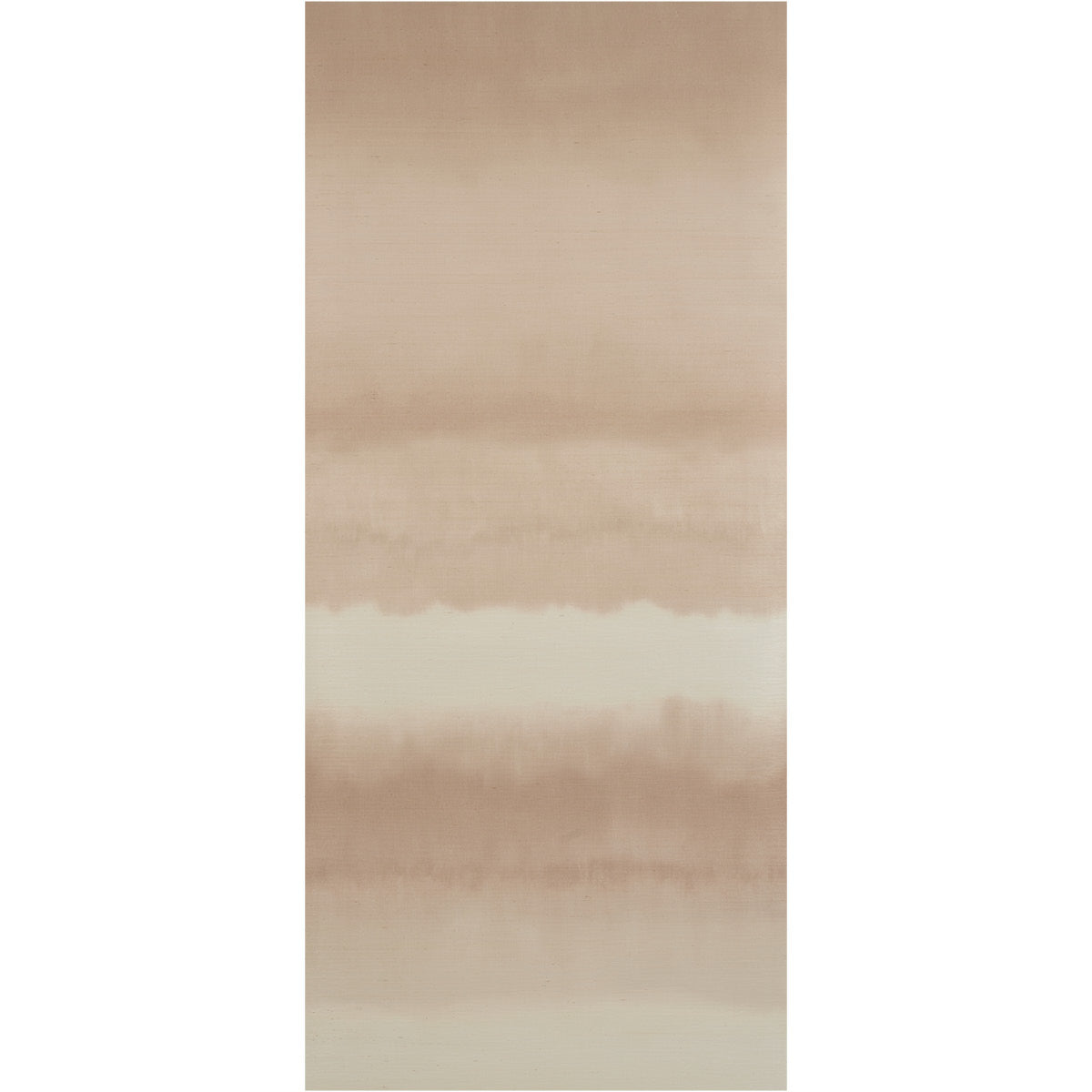 Orissa Sisal Panel in Sand by Schumacher. A tactile, artisanal wallcovering panel with a soft ombré effect in neutral tones.