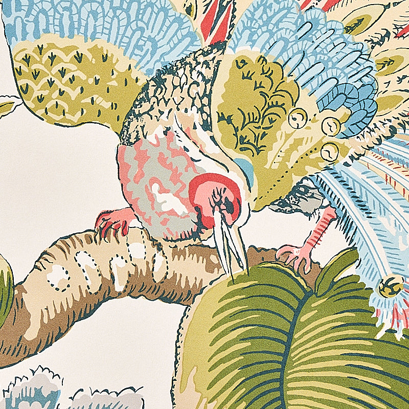 Cranley Garden Document by Schumacher Botanical Wallpaper – Schumacher 5011722