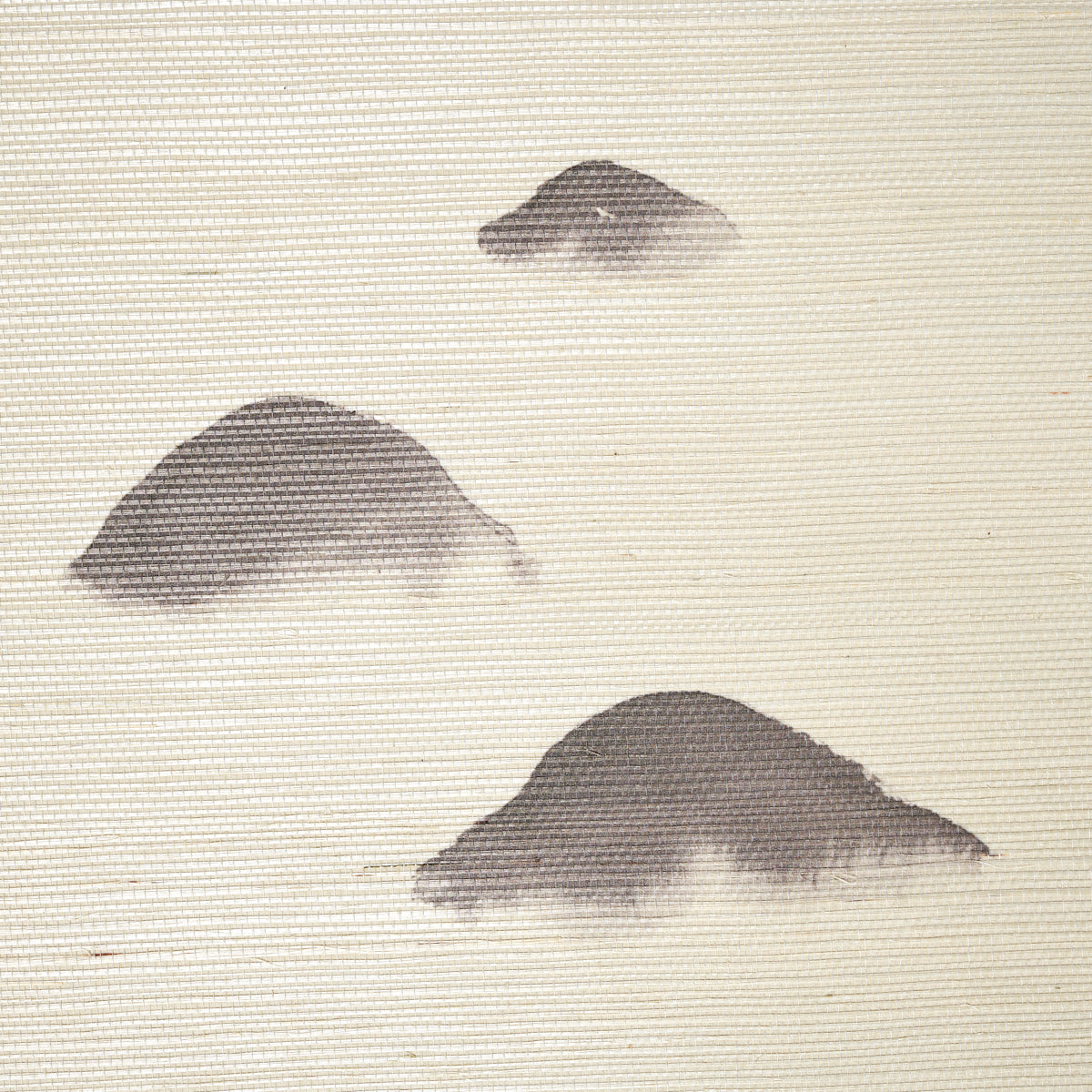 Kanji Sisal Panel Set Ink by Schumacher Bamboo Wall Mural – Perennial Favorites Collection 5011780