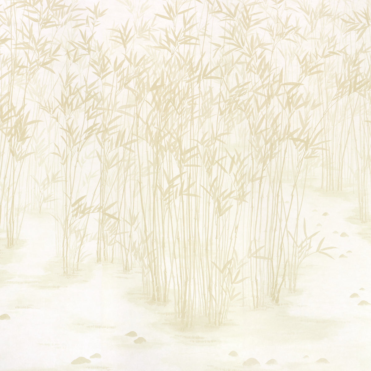 Kanji Panel Set Natural Bamboo Wall Mural Wallpaper – Schumacher 5011791