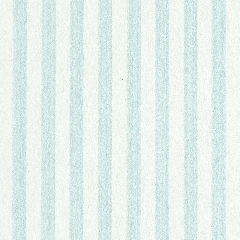 Edwin Stripe Narrow Sky by Schumacher Classic Blue Stripe Wallpaper – Schumacher 5011860
