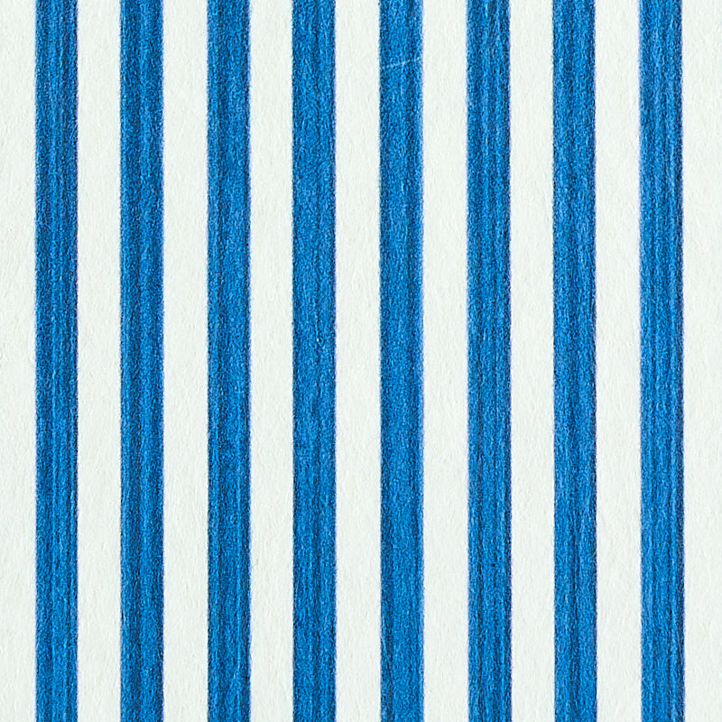 Edwin Stripe Narrow Navy by Schumacher Classic Stripe Wallpaper – Schumacher 5011867